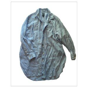 Gently Worn Blue GAP Weekend Tunic Size M (BB0240)
